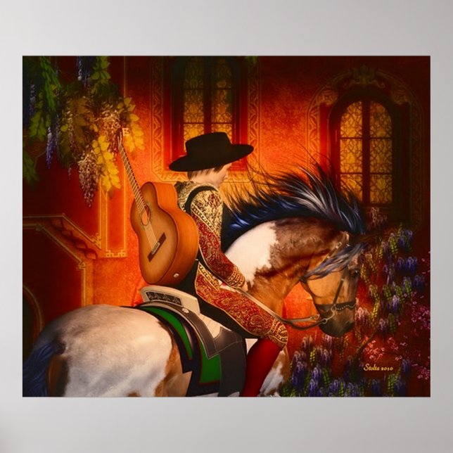 A poster de Cantor Espanhola DE 14,95 (Frente)