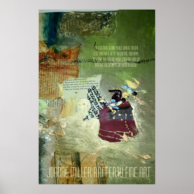 A Poster do lugar criativo (Frente)