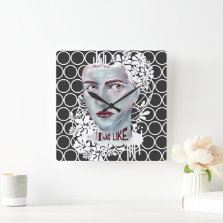 A Praça do Relógio de Parede que eu estava dentro