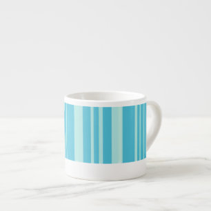 A praia do azul & do aqua listrou a caneca do caf
