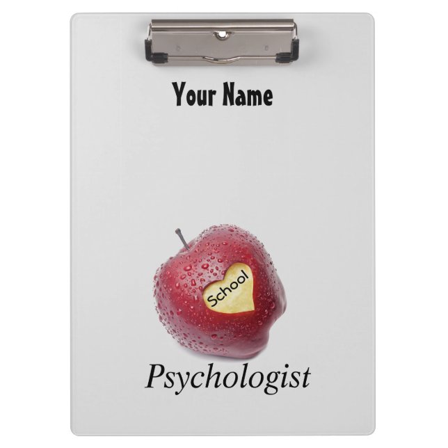 A prancheta do psicólogo da escola (Frente)