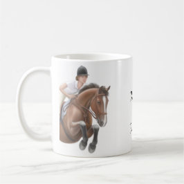 A preferencialmente seja caneca do cavalo de