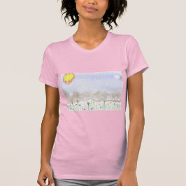A primavera chegará! Camiseta de Arte Impressionis