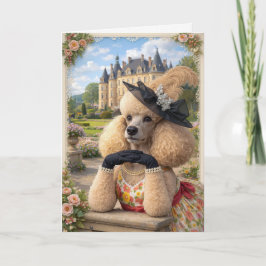 A Primavera Está No Ar, Cartão Postal Poodle