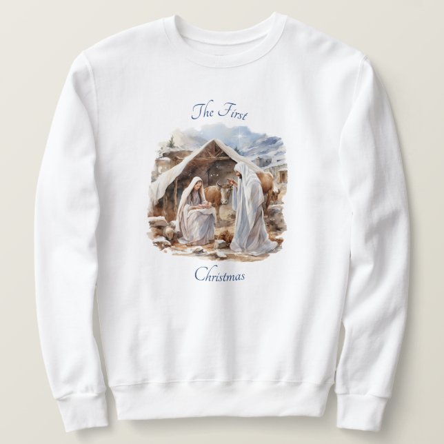 A Primeira Camisa De Natal 6 (Frente do Design)