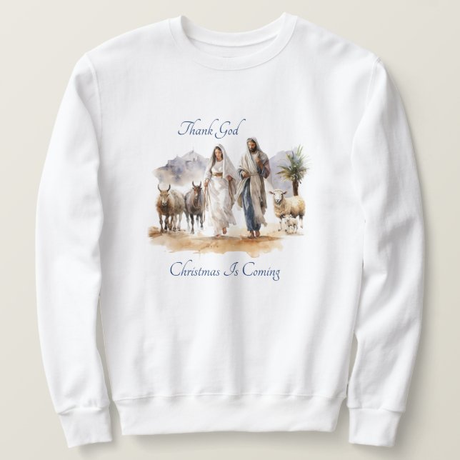 A Primeira Camiseta de Natal 1 (Frente do Design)