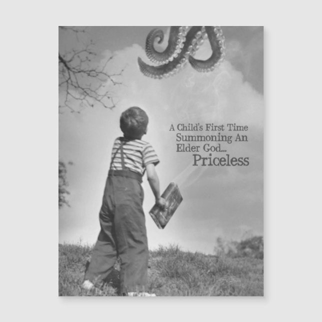 A primeira vez da criança que chama um deus mais (Frente)