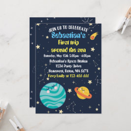 A Primeira Viagem Do primeiro aniversario Espacial