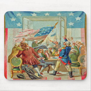 A Primeira Vintage Mousepad De Julho