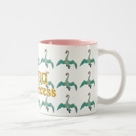 A princesa da cisne - caneca da cisne da ODETTE