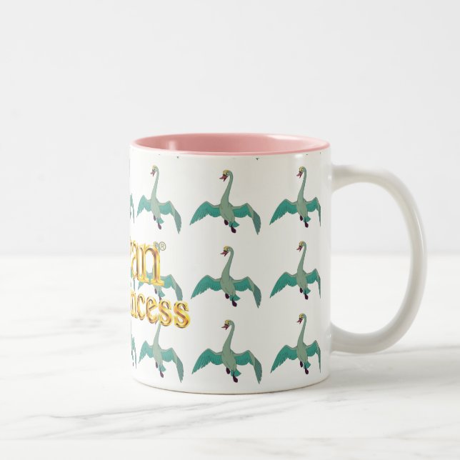A princesa da cisne - caneca da cisne da ODETTE (Direita)
