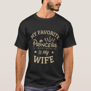 A Princesa Favorita é a minha Camisetas engraçadas
