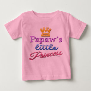 A princesa pequena Bebê Criança T-shirt do mamão