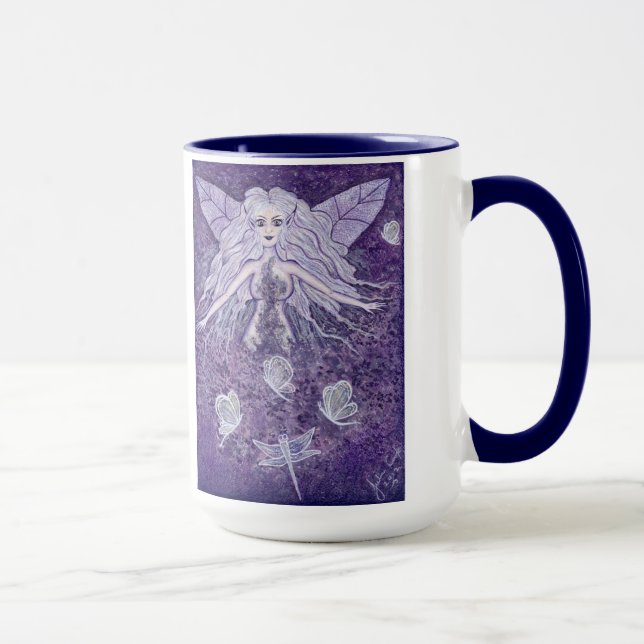 A profundidade roxa - caneca (Direita)