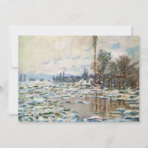 A Quebra do Gelo por Claude Monet