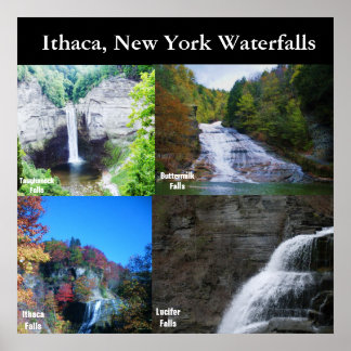 A QUEDA DO poster DE ITHACA NOVA YORK