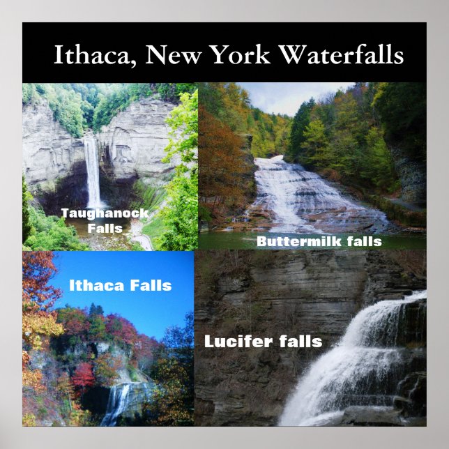 A QUEDA DO poster DE ITHACA NOVA YORK (Frente)