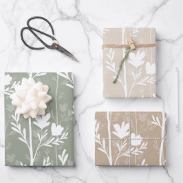 A Quiet Journey Earthy Soft Botanical Silhouettes