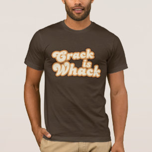 A rachadura é t-shirt do Whack