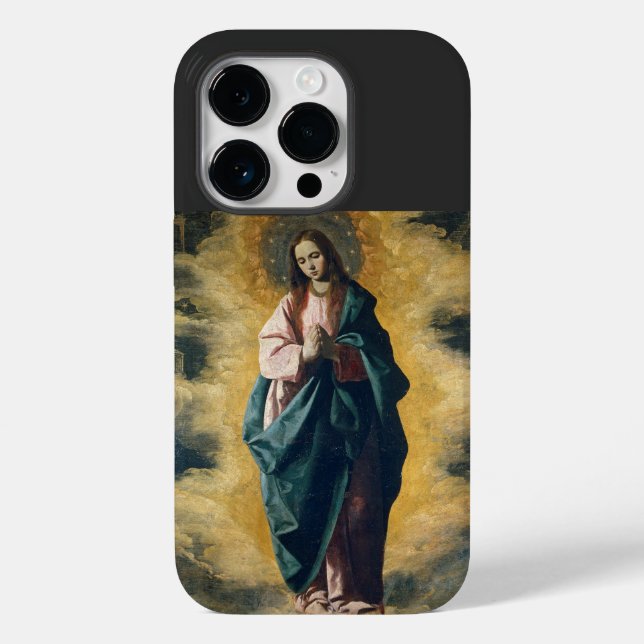 A Radiância Celestial da Imaculada Conceição Arte (Verso)
