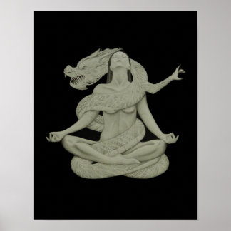 a rainha do dragão poster