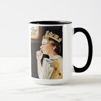 A rainha "escolheu" uma caneca de Jubliee do