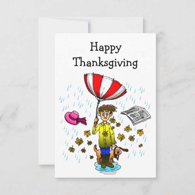 A Rainy Thanksgiving Day (Frente)