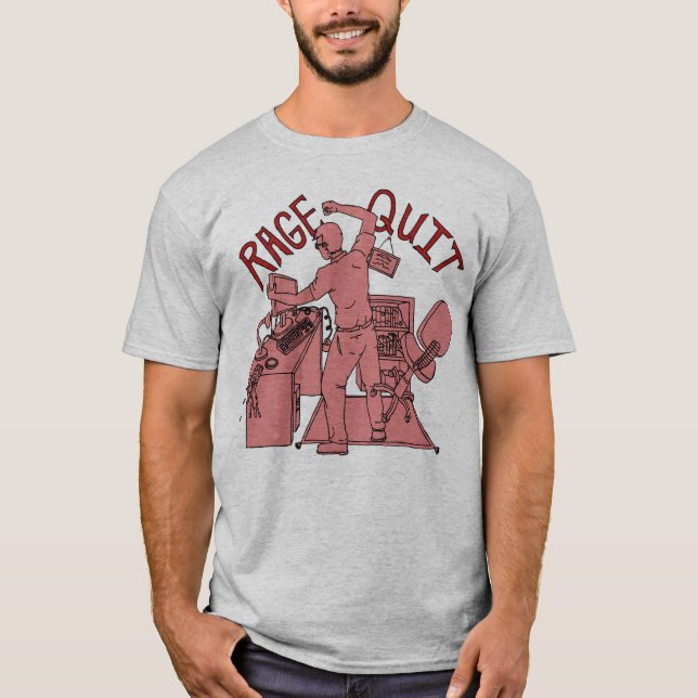 A raiva parou o t-shirt 2 (Frente)