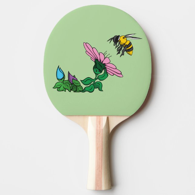 A Raquete de Ping Pong Defender (Frente)
