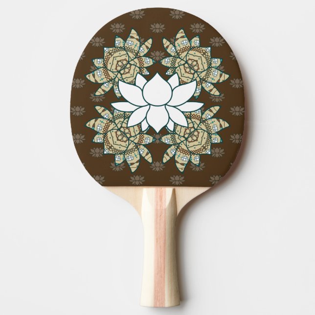 A Raquete de Ping Pong Lotus (Frente)