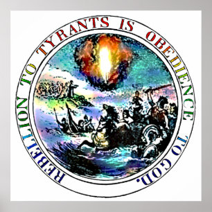 A rebelião aos tirano é obediência aos posters 