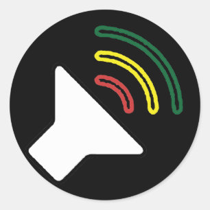 A reggae escuta etiqueta