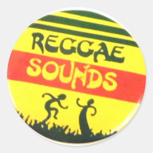 A reggae soa a etiqueta redonda