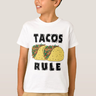 A regra do Tacos caçoa o t-shirt