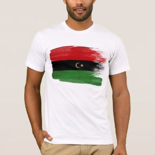 A república do t-shirt da bandeira de Líbia