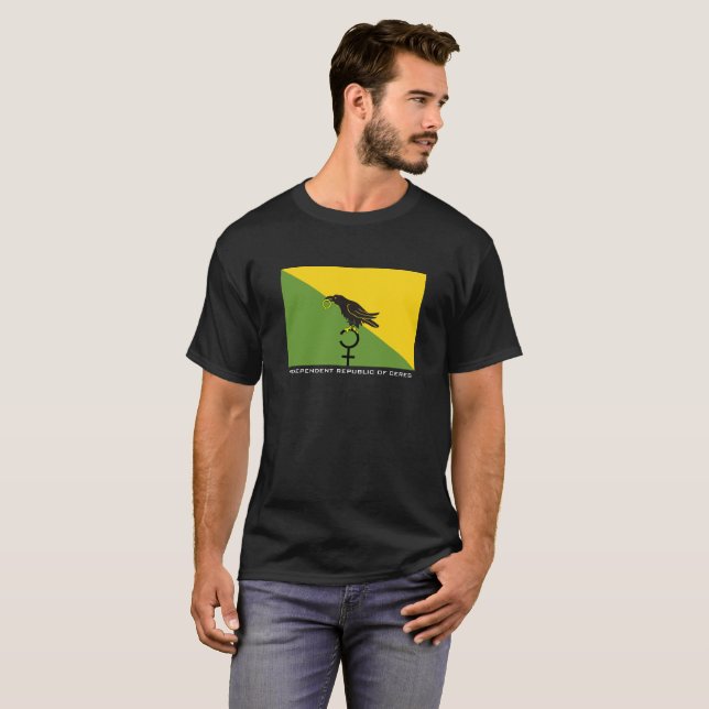 A república independente de Ceres o t-shirt (Frente Completa)