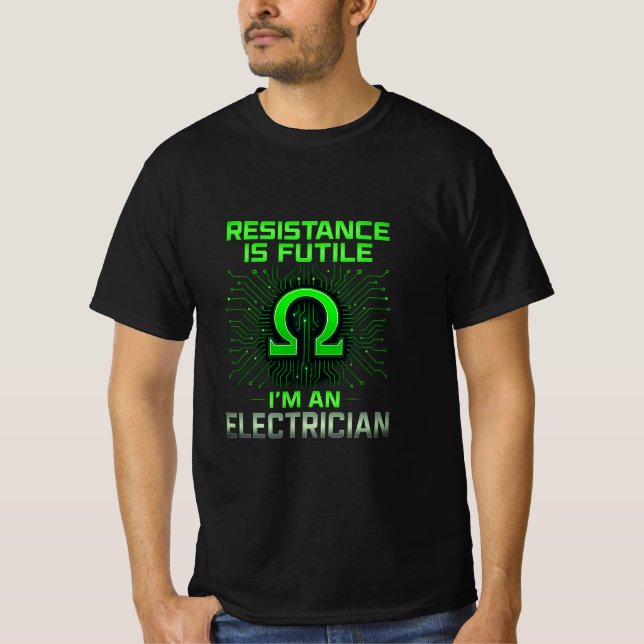 A Resistência É Uma Camisa Elétrica Fútil (Frente)