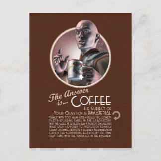 A Resposta é Café Cartão Postal