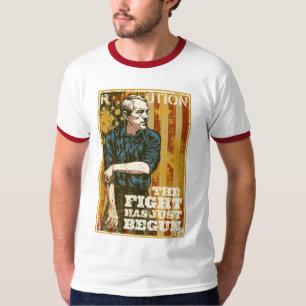 A revolução de Ron Paul apenas começou o t-shirt