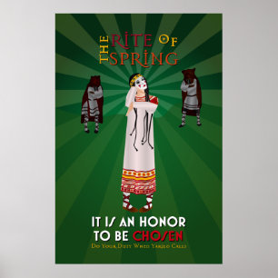 A Rita do Primavera Pagan Propaganda Poster