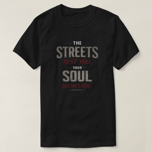 A RUA TESTA SUA CAMISETA (Frente do Design)