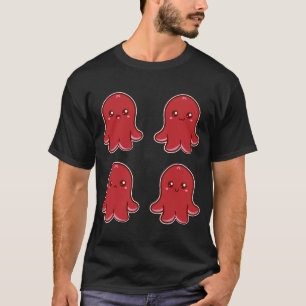 A salsicha bonito do polvo Emote a camisa