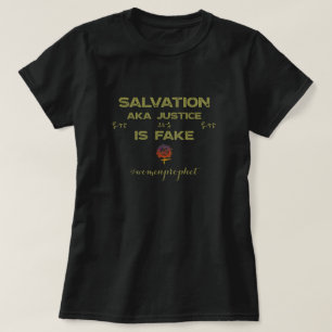 A SALVAÇÃO DO Happyworkt É O T-Shirt Cristão FALSO