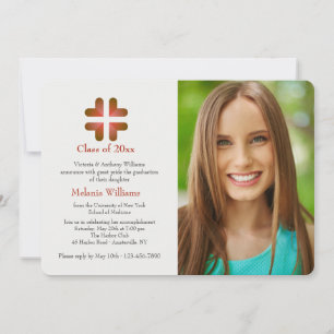 A saúde é tudo convite da graduação da foto