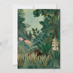 A selva equatorial   Henri Rousseau