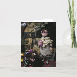 A senhora" sabe-o todo o" cartão de nota