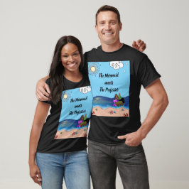 A Sereia encontra a Camiseta do Professor T