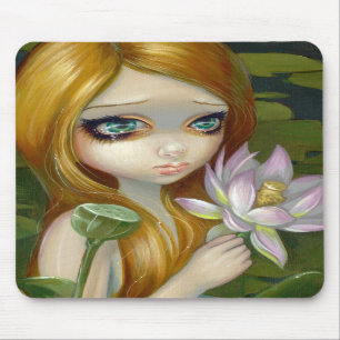 A "sereia que escolhe Lotus floresce" Mousepad