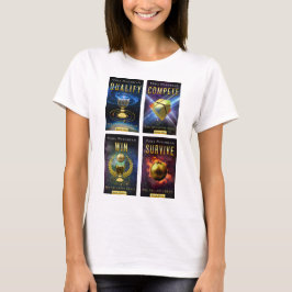 A série do Grail de Atlantis - 4-Cover - t-shirt