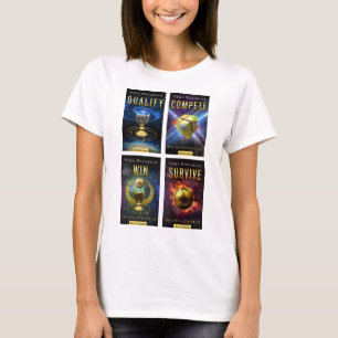 A série do Grail de Atlantis - 4-Cover - t-shirt